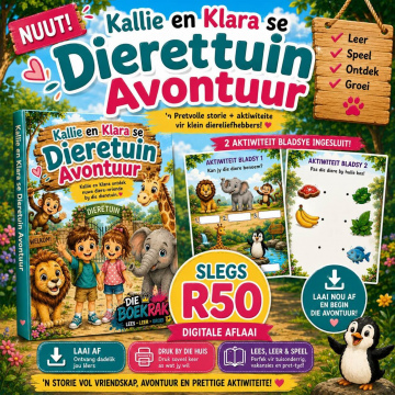 Kallie en Klara se Dieretuin Avontuur